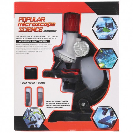 Микроскоп высокого разрешения Popular Science Microscope 1200х  оптом-3