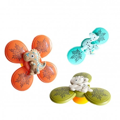 Погремушка-Спиннер для купания Динозавры на присоске  оптом-1