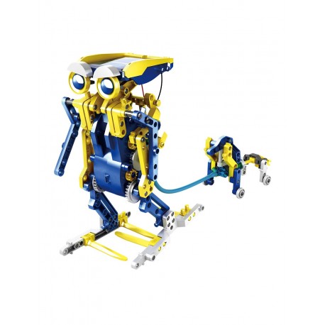 Гидравлический робот STEM Solar Robot на солнечной батарее 12 в 1  оптом-3