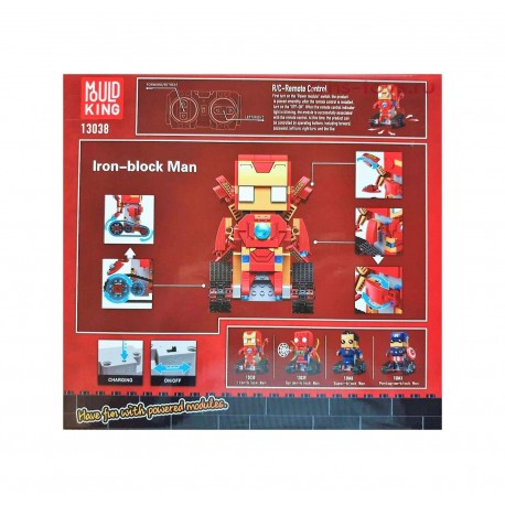 Игрушка Конструктор - Iron-block man на Р/У 13038  оптом-4