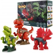 Конструктор разбирайка Dino Assembling Series с отверткой 