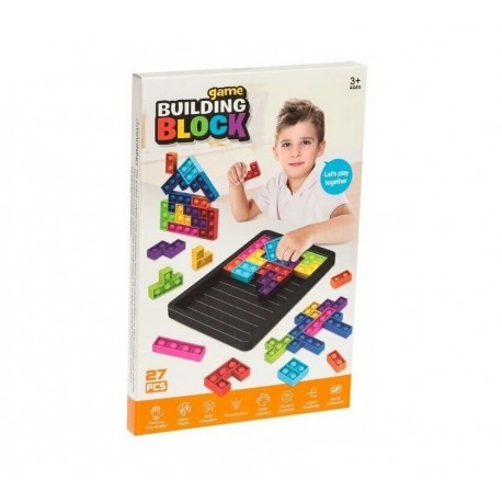 Конструктор тетрис POP IT, 27 деталей  оптом-3