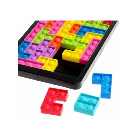 Конструктор тетрис POP IT, 27 деталей  оптом-4