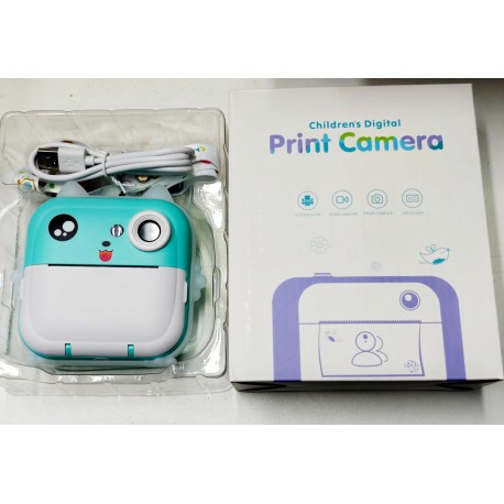 Детский фотоаппарат-принтер Children's Digital Print Camera без бумаги и фломастеров  оптом-3