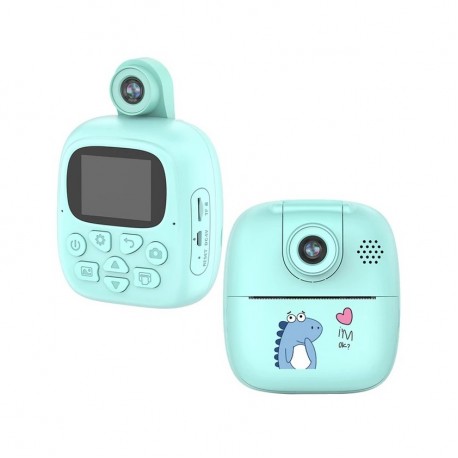Детская фотокамера Мгновенная печать Children's Digital Print Camera 1080P HD проекционная цифровая  оптом-3