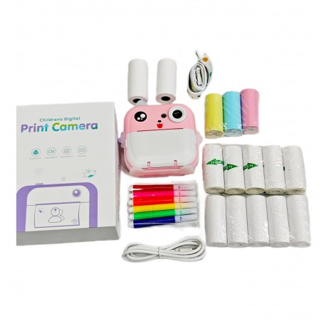 Детский фотоаппарат-принтер Children's Digital Print Camera моментальной печати  оптом-1