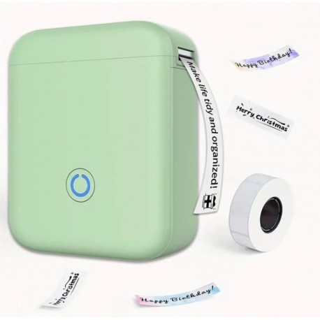 Машинка-принтер для печати этикеток, штрих-кодов с Bluetooth-3