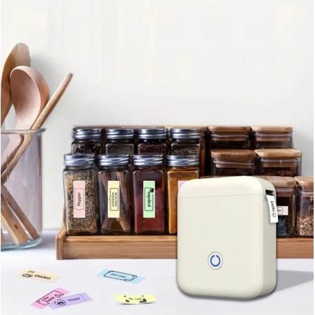 Машинка-принтер для печати этикеток, штрих-кодов с Bluetooth-6