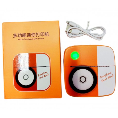 Многофункциональный Портативный Мини-Принтер для печати фотографий, этикеток, заметок, стикеров  оптом-1