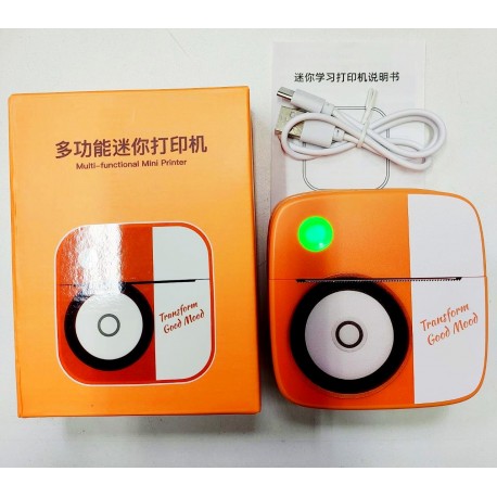 Многофункциональный Портативный Мини-Принтер для печати фотографий, этикеток, заметок, стикеров  оптом-3