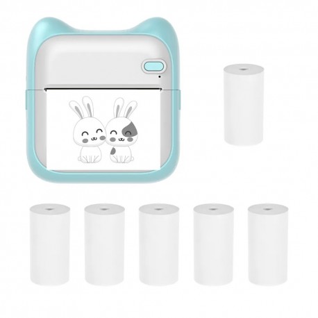 Портативный мини-принтер Мгновенная печать BT  оптом-1