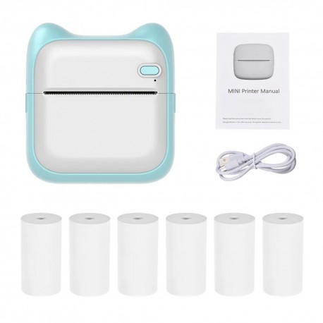 Портативный мини-принтер Мгновенная печать BT  оптом