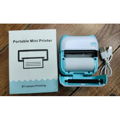 Портативный мини-принтер Мгновенная печать BT  оптом-7