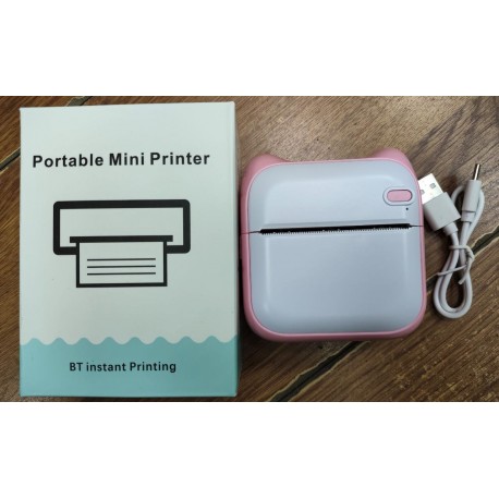 Портативный мини-принтер Мгновенная печать BT  оптом-8