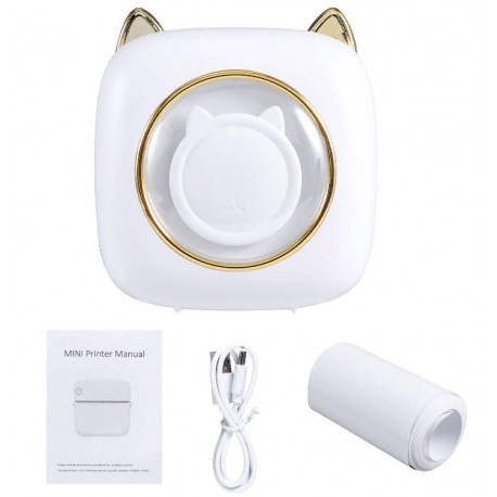 Термо мини-принтер портативный Portable Mini Printer  оптом-2