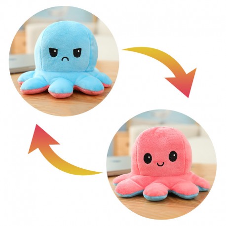 Мягкая игрушка антистресс Осьминог-перевертыш  оптом-1