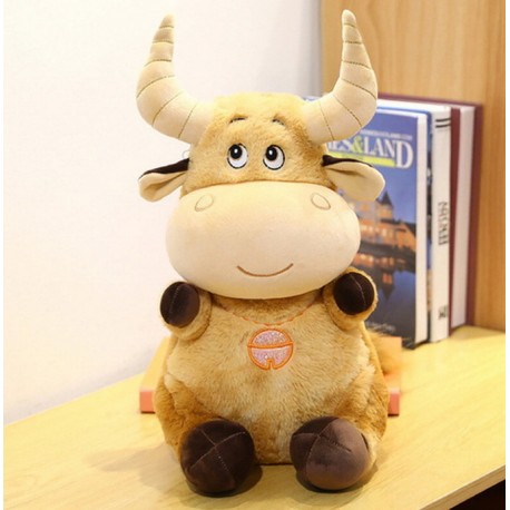 Мягкая игрушка с пледом Бычок трансформер 3 в 1  оптом-2