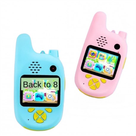 Детская рация с фото и видео, комплект 2 шт