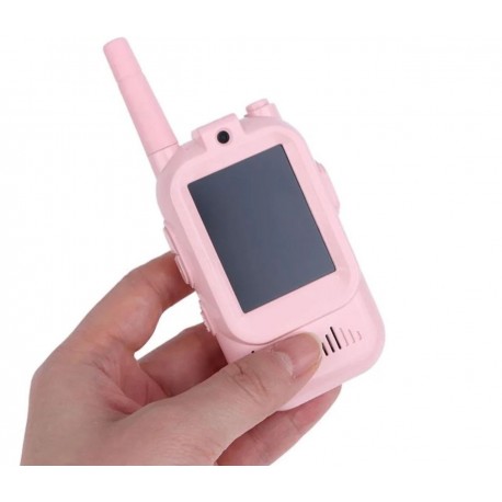 Детские рации набор, экран 2 дюйма, видеопереговорные, с функцией изменения голоса 2 шт-2