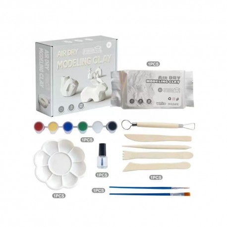 Набор для лепки IRDRY MODELING CLAY из самозатвердевающей глины оптом