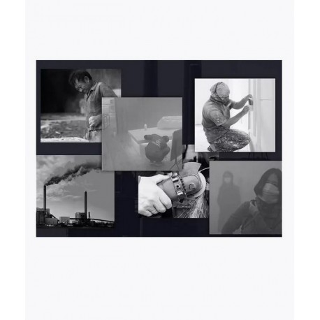 Профессиональная маска-респиратор, полнолицевая, защита от пыли, краски, химии-4