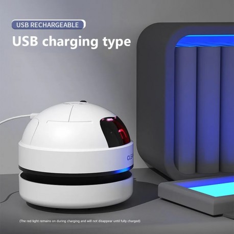 Офисный мини-пылесос для чистки клавиатуры и канцелярских принадлежностей  оптом-5