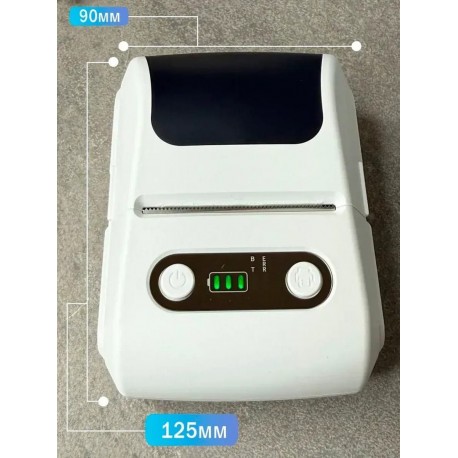 Термопринтер LABELPRINTER для этикеток мини блютуз-3