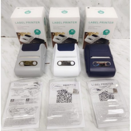 Термопринтер LABELPRINTER для этикеток мини блютуз-1