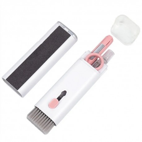 Набор для очистки наушников, клавиатуры, экрана телефонов и ноутбуков 7 в 1  оптом-1