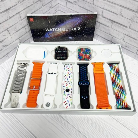 Набор Беспроводные наушники I20 Ultra Max suit-Smart Watch BIG 2.3 10 в 1  оптом-2