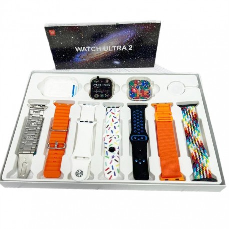 Набор Беспроводные наушники I20 Ultra Max suit-Smart Watch BIG 2.3 10 в 1  оптом-1