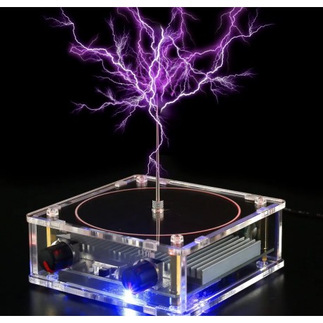 Музыкальная Твердотельная Катушка Tesla, светильник-ночник, Bluetooth-колонка  оптом-5