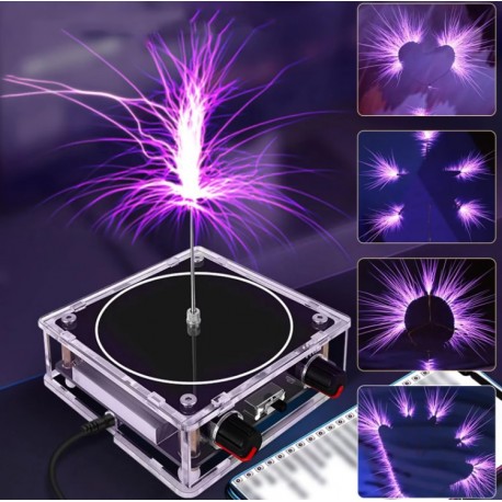 Музыкальная Твердотельная Катушка Tesla, светильник-ночник, Bluetooth-колонка  оптом-8