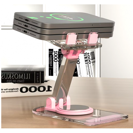 Складной настольный держатель для телефона, вращение на 360 градусов  оптом-5