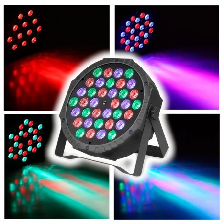 LED Диско прожектор для сцены Par RGBW DMX 512, 36 светодиодов  оптом-4