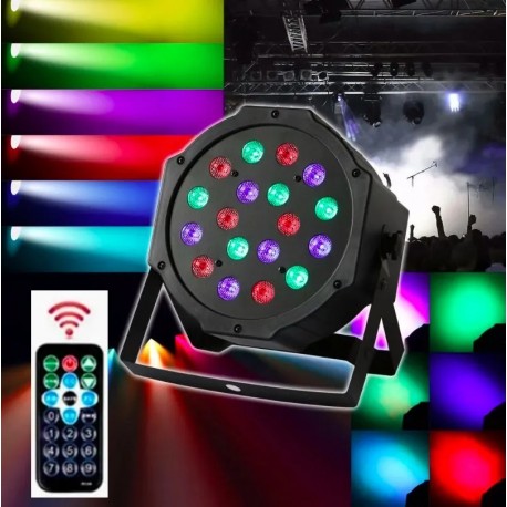 LED Диско прожектор для сцены RGBW 18 светодиодов  оптом-2