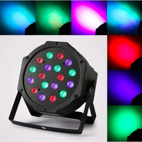 LED Диско прожектор для сцены RGBW 18 светодиодов  оптом-3