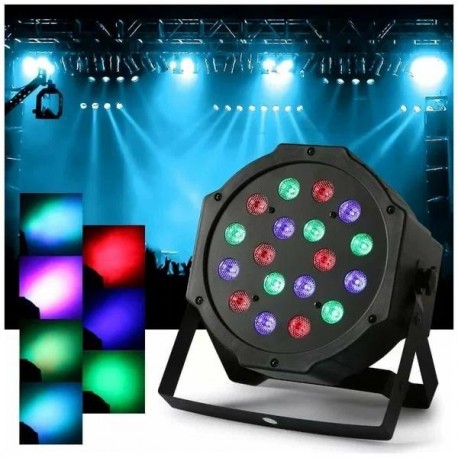 LED Диско прожектор для сцены RGBW 18 светодиодов  оптом-5