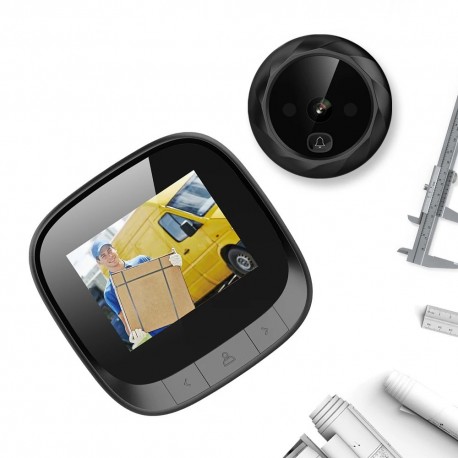 Электронный дверной звонок VISUAL DOOR VIEWER с камерой  оптом-5