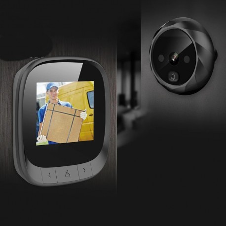 Электронный дверной звонок VISUAL DOOR VIEWER с камерой  оптом-6