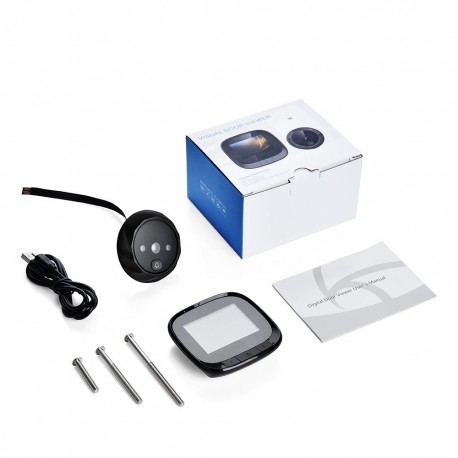 Электронный дверной звонок VISUAL DOOR VIEWER с камерой  оптом-8