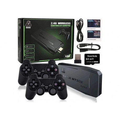 Игровая приставка GAME STICK Lite 64 GB, 4K 10000+ Ретро Игр  оптом-2