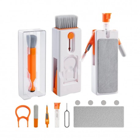 Набор кистей для чистки электроники 8 в 1  оптом-1