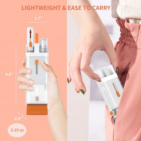 Набор кистей для чистки электроники 8 в 1  оптом-5