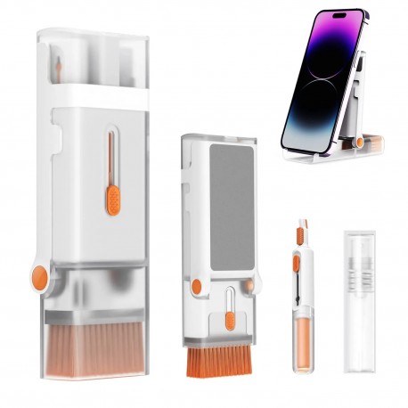 Набор кистей для чистки электроники 8 в 1  оптом