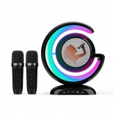 Беспроводная Bluetooth-Колонка для караоке с 2 микрофонами 2000 Вт 