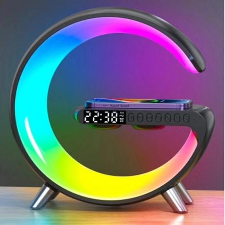 Беспроводная колонка G11 светодиодный RGB ночник, 15 W Bluetooth-динамик  оптом-6