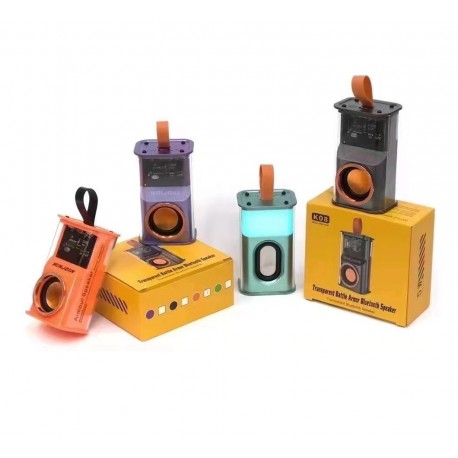 Беспроводная светомузыкальная колонка K08 winjoin Armour Spe Bluetooth-динамик  оптом-4