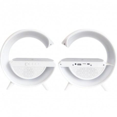 Светодиодная Bluetooth колонка с беспроводной зарядкой BT2301  оптом-1