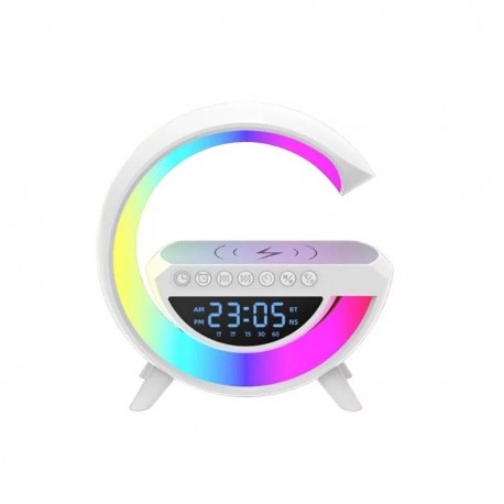 Беспроводная колонка светодиодный RGB ночник Bluetooth 4 в 1  оптом-1